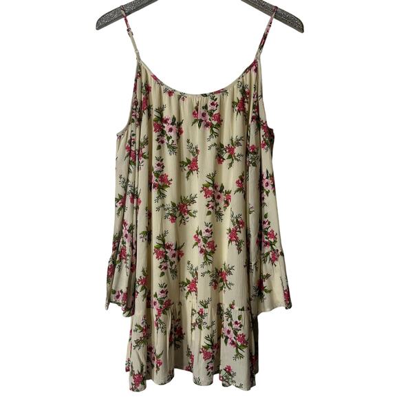 Altar'd State Floral Cold Shoulder Dress - Picture 2 of 9